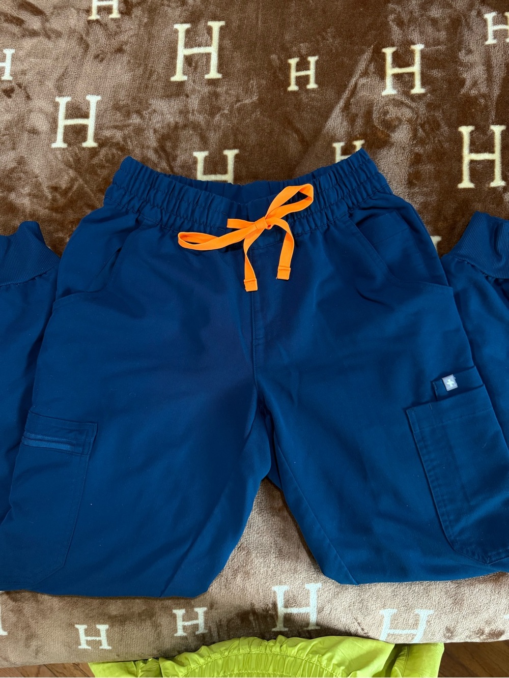 Women’s  Coral Reef Figs Uman Joggers with Orange Drawstring